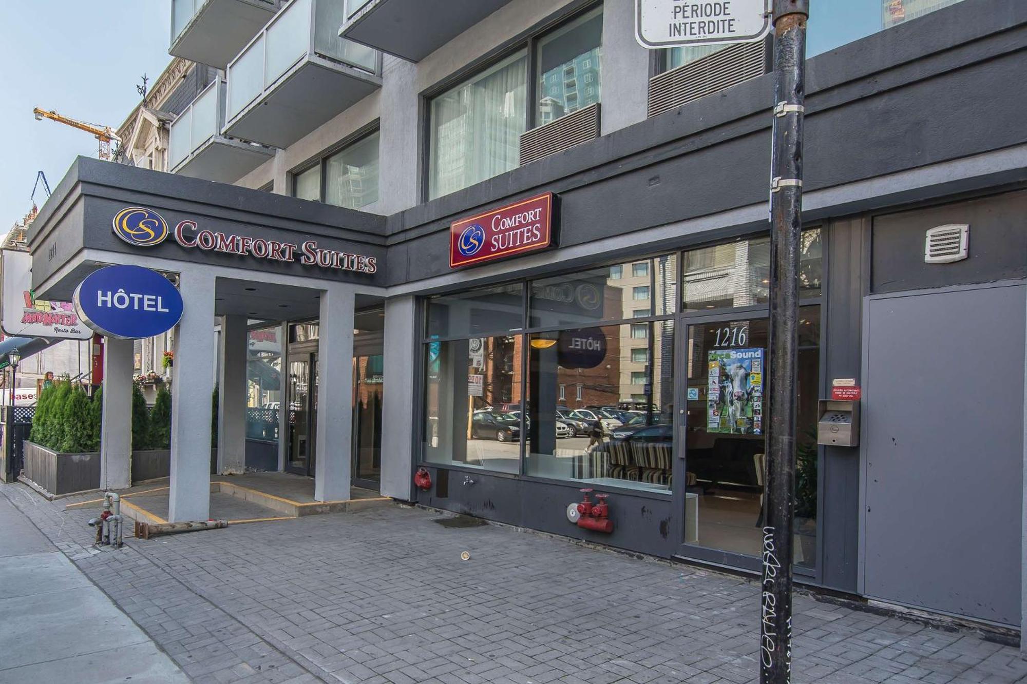 Comfort Suites Downtown Montréal Eksteriør billede